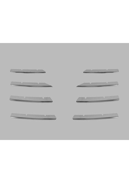 Volkswagen Passat B6 (3c) Sd Ön Panjur 8 Parça 2005-2012 Krom Paslanmaz Çelik
