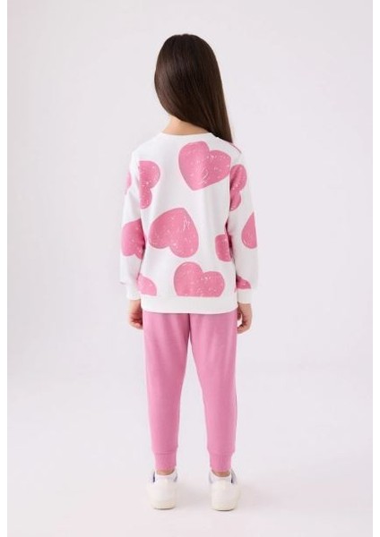3472 Kız Çocuk Pijama Takımı