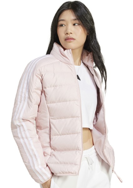 Essentials Light Down Kadın Kışlık Şişme Ceket Uzun Ekru IX8931 fiyatları
