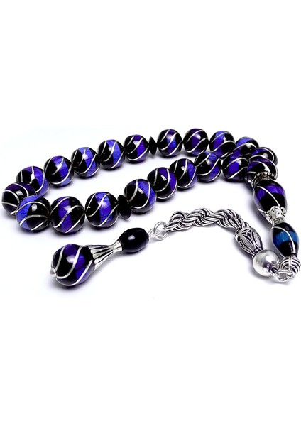 Oltu Taşı Tesbih Efe Maskot Model Galalit ve Gümüş Tasarım fırsatları