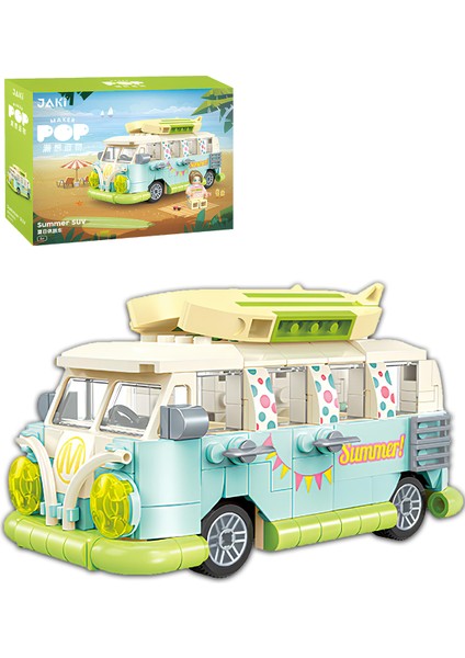 Jaki Maker Pop Tatil Otobüsü -JK8305(323 Parça) Oyuncak Yapım Seti