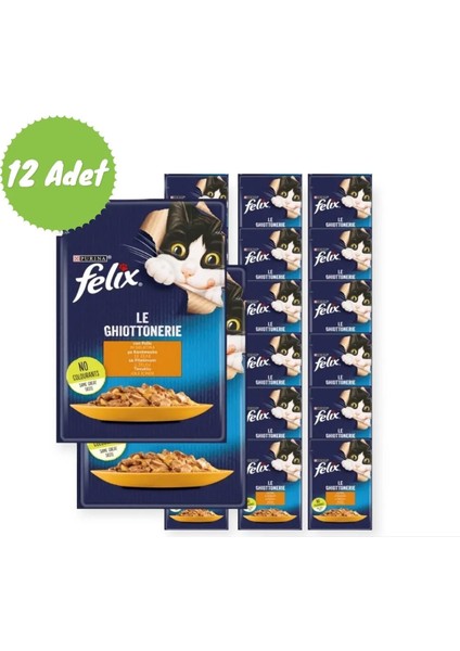Tavuklu Yaş Mama 85gr *12 Adet