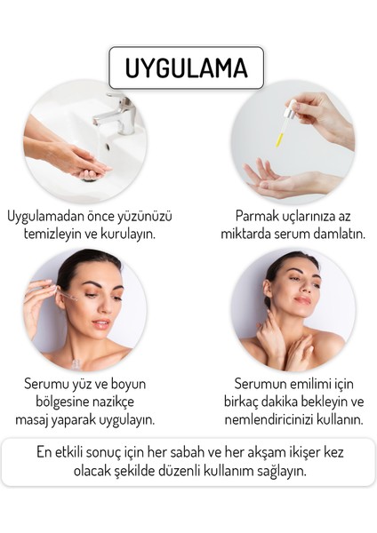 C Vitamin Serumu Parlatıcı Aydınlatıcı Hyaluronik Asit Vitamin B5 Serum Brighten Radiance Serum 30 ml