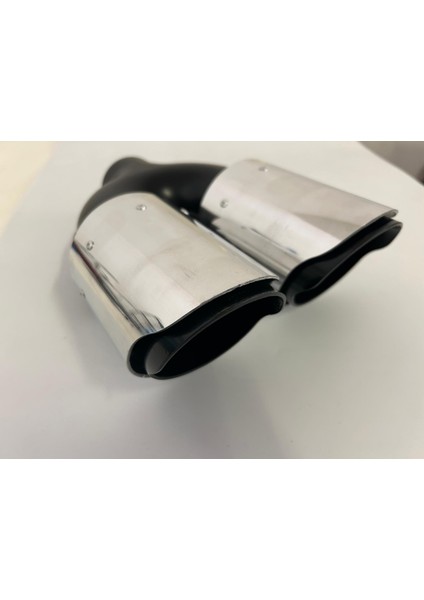 Çiftli 90MM Krom Mf Model Egzoz Ucu