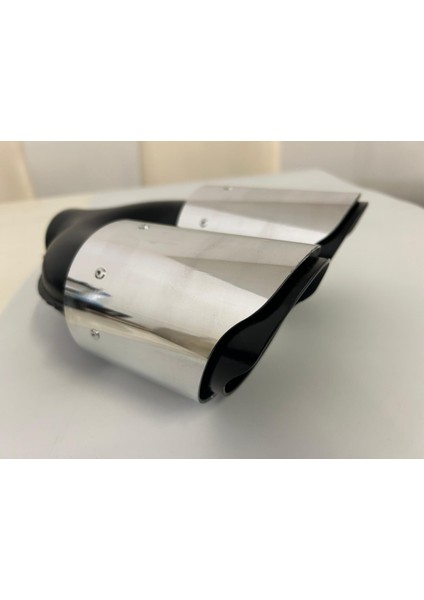 Çiftli 90MM Krom Mf Model Egzoz Ucu