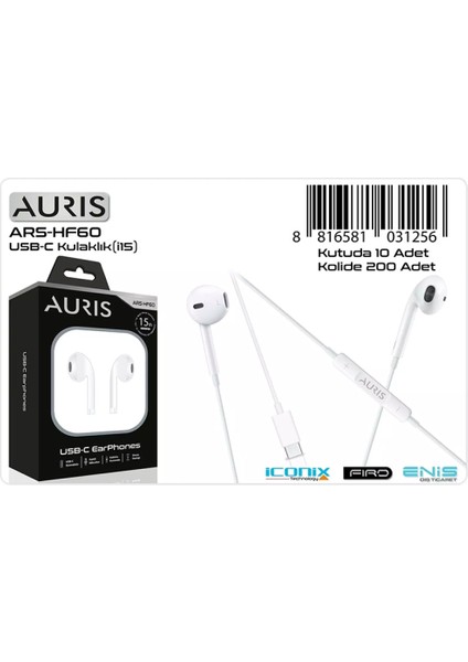 HF60 Tak Çalıştır Type-C Kulaklık ( Iphone 15 ) Uyum fiyatları