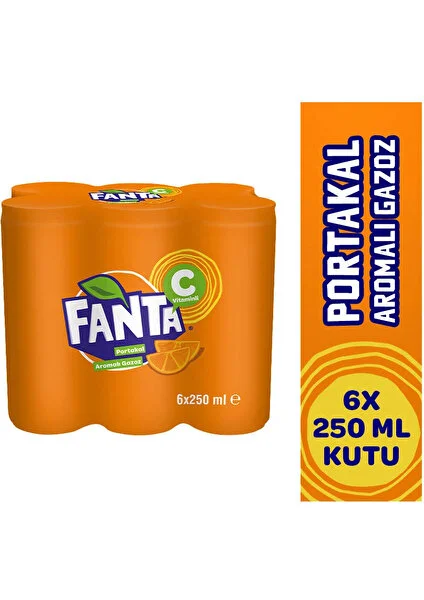 Portakal 6*250 ml Kutu