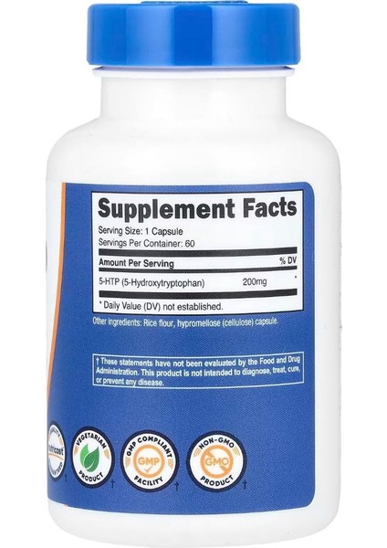 5-Htp 200 Mg 60 Kapsül