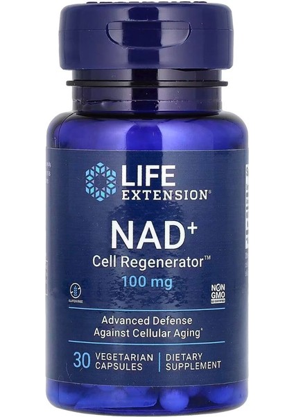 Extension Nad+ Cell Regenerator 100 Mg 30 Vegetarian Capsules