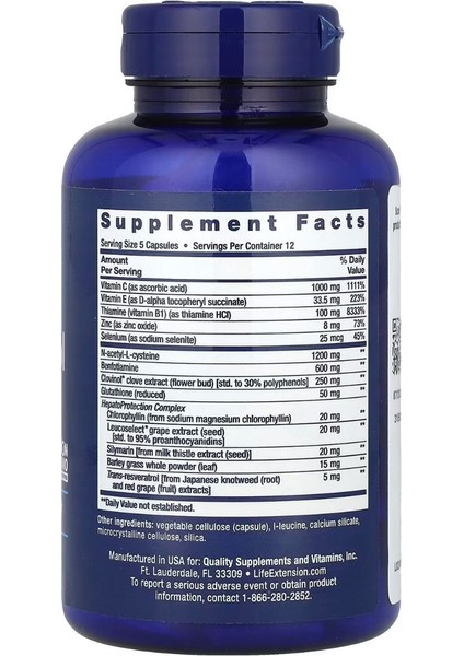 Anti-Alcohol Complex 60 Kapsül fiyatları