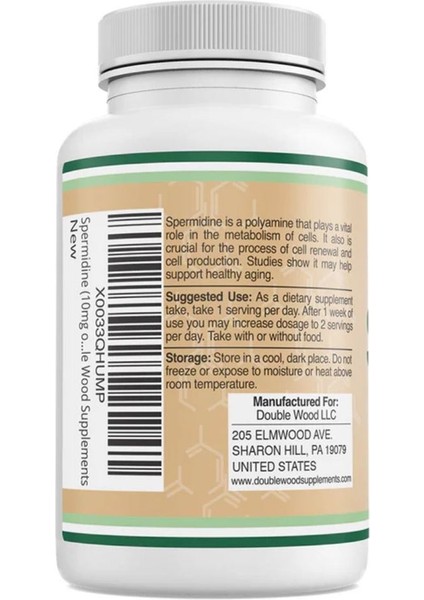 Spermidine 5 Mg 120 Kapsül modelleri