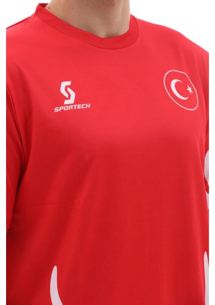 R0121 Alevli Türkiye Forması Tek Üst (Tek Kelime Isim Yazılır) 128