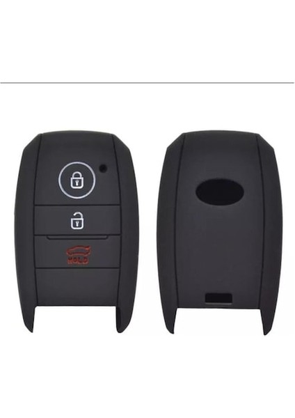 Kia Rio Uyumlu Ceed Soul Sportage Sorento Carens Picanto Silikon Anahtar Koruma Kılıfı Sustasız Model