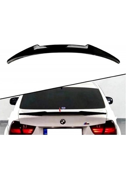 Bmw E90 Uyumlu M4 Parlak Siyah Boyalı Spoiler