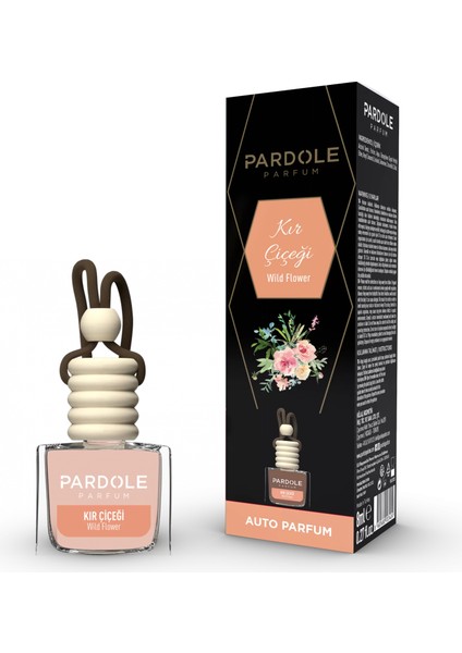 Araç Kokusu Kır Çiçeği + Sandal Ağacı 2'li Set - Oto Parfümü -8 ml - Oto Kokusu 2'li Set