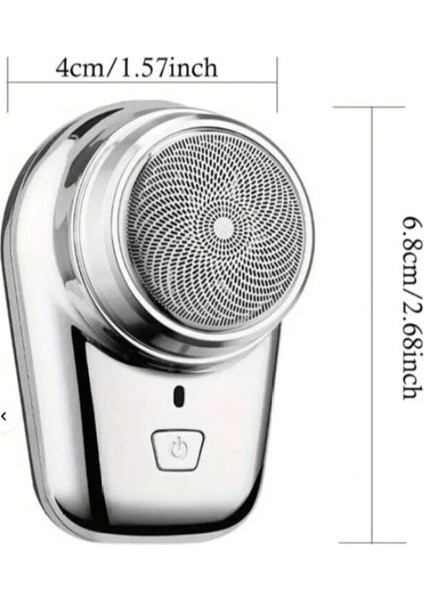 Mini Shaver Sıfır Sakal Taşınabilir Şarjlı Tıraş Makinesi Ipx6 Korumalı (4172) Alithestereo fiyatları
