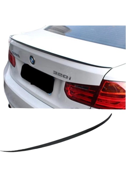 Bmw F30 Uyumlu Plastik Parlak Siyah M3 Spoiler