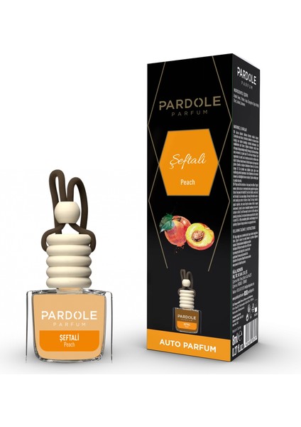 Araç Kokusu Çilek Bahçesi + Şeftali 2'li Set - Oto Parfümü -8 ml - Oto Kokusu 2'li Set