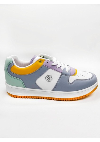 Lambırlent Kadın Sneaker Renkli Ortopedik Taban Günlük Hafif Spor Ayakkabı