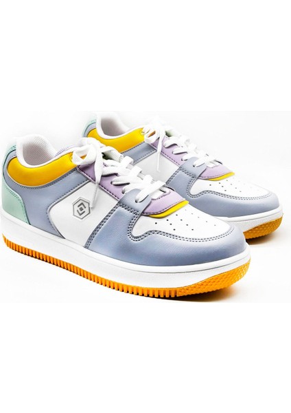 Lambırlent Kadın Sneaker Renkli Ortopedik Taban Günlük Hafif Spor Ayakkabı