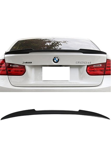 Bmw F30 M4 Plastik Parlak Siyah Boyalı Spoiler