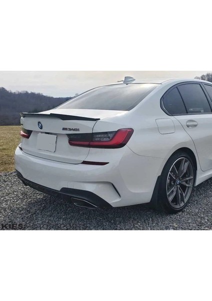 Bmw G20 Uyumlu Plastik Parlak Siyah M4 Spoiler