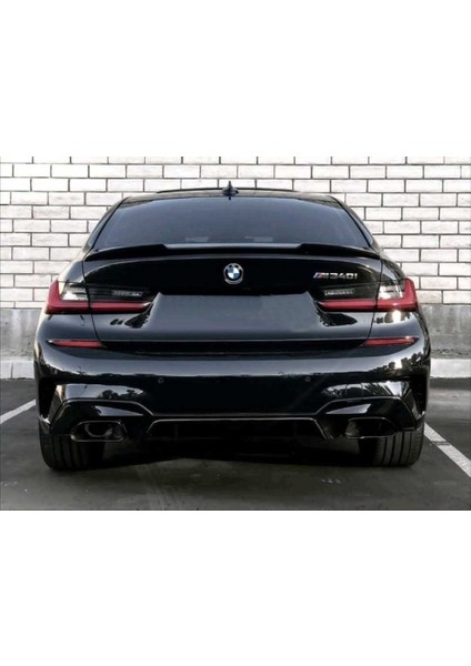 Bmw G20 Uyumlu Plastik Parlak Siyah M4 Spoiler