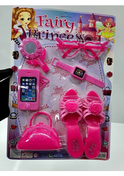 Oyuncak Store Fairy Princess Kız Çocukları Için Elit Güzellik Oyuncak Seti