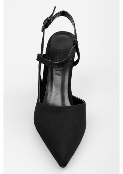 Kadın Nella Siyah Saten Stiletto indirimleri