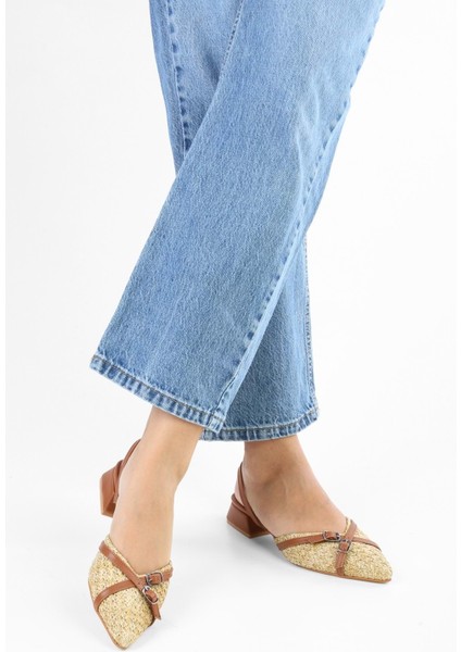 Kadın Ciao Kahve Hasır Babet modelleri