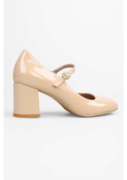 Kadın Swan Ten Rugan Küt Burunlu Topuklu Ayakkabı indirimleri