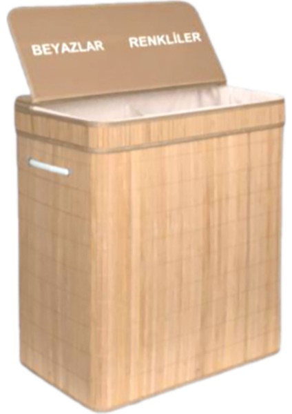 Çamaşır Sepeti Bambu G3937