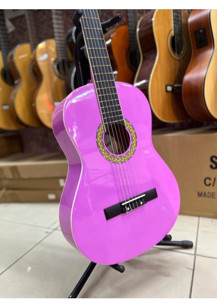 Pembe Klasik Gitar Tam Boy