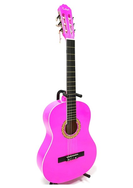 Pembe Klasik Gitar Tam Boy