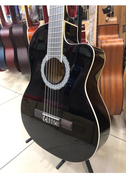 Kesik Kasa Siyah Klasik Gitar fiyatları