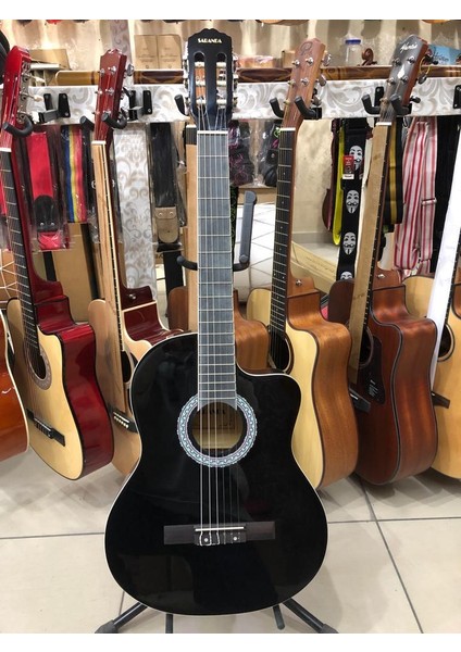 Kesik Kasa Siyah Klasik Gitar fırsatları