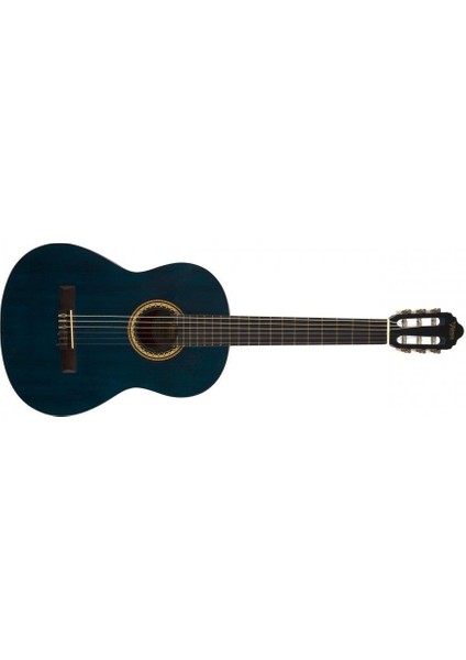 VC204TBU Klasik Gitar Maviburst Kılıf+ Pena