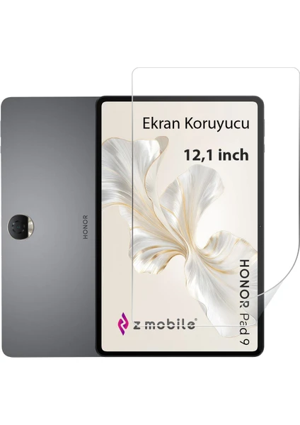 Honor Pad 9 Honor Pad 9 Pro 12.1" Inç Uyumlu Ekran Koruyucu Nano Kırılmaz Esnek Ekran Koruyucu