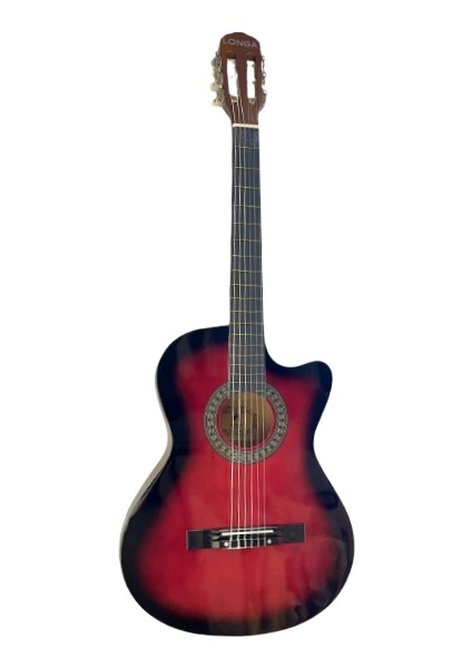 Redburst 4/4 Tam Boy Klasik Gitar