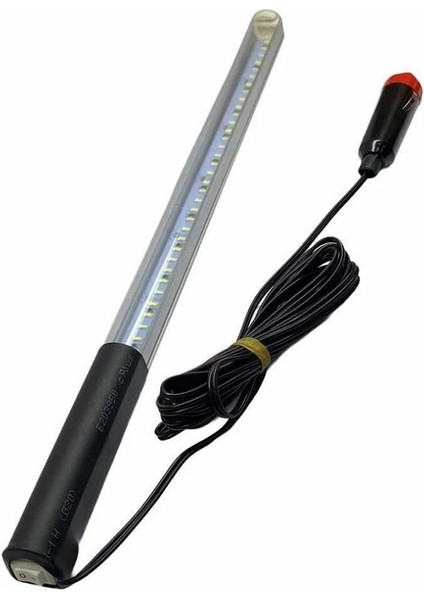 24V SEYYAR LAMBA 36 LEDLİ BEYAZ MIKNATISLI ANAHTARLI (ÇAKMAK FİŞLİ) (3 MT) (35 CM)