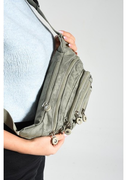 Unisex Bel Çantası Free Bag Klinkır Kumaş Hafif Yağmur Geçirmez Kumaş Çok Cepli fiyatları