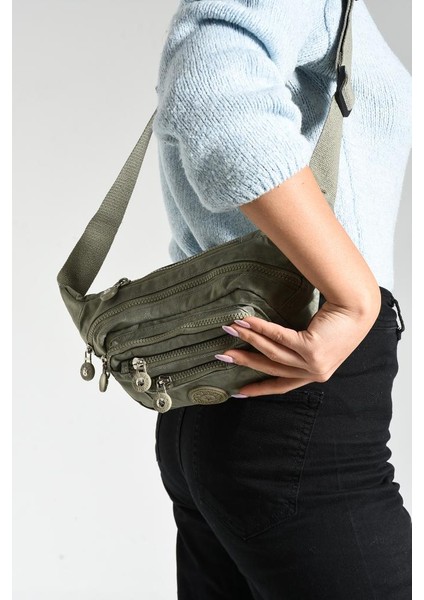 Unisex Bel Çantası Free Bag Klinkır Kumaş Hafif Yağmur Geçirmez Kumaş Çok Cepli modelleri