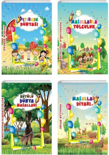 Ciltli Masal Seti 4 Kitap