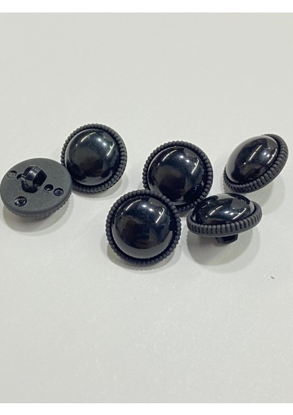 Bombeli Ceket Hırka Düğmesi / Siyah / 1,8 cm / M007 fiyatları