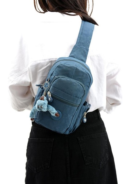 Body Bag Göğüs Çantası Klinkır Kumaş Çok Cepli Bady Bag Sırt Çantası Hafif Yağmur Geçirmez Kumaş modelleri