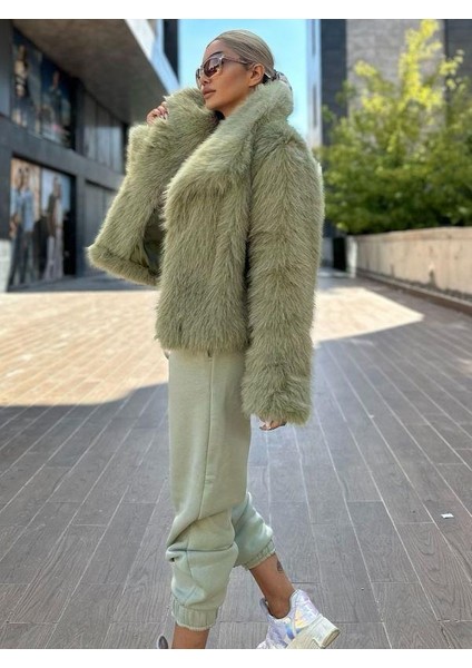 3753 Peluş Kürk Haki fırsatları