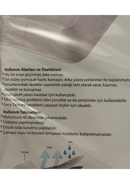 Sıvı Geçirmez Tek ve Çift Kişilik Fitted Yatak Alezi