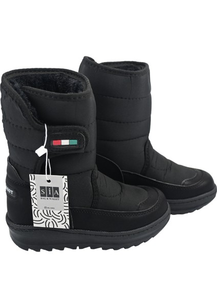 Boot's Çırtlı & Ortapedik & Anatomik Sağlam Kaymaz Tabanlı Uzun Konçlu Içi Kürklü Nefes Alan Çocuk Snow Boot