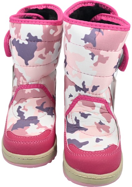 Boot's Çırtlı & Ortapedik & Anatomik Sağlam Kaymaz Tabanlı Uzun Konçlu Içi Kürklü Nefes Alan Çocuk Snow Boot