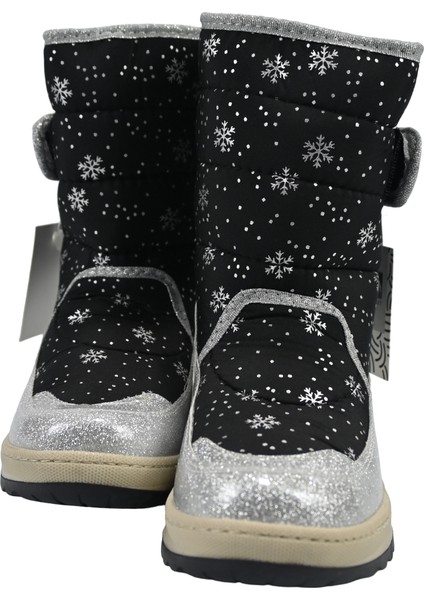 Boot's Simli Çırtlı & Ortapedik & Anatomik Sağlam Kaymaz Tabanlı Uzun Konçlu Içi Kürklü Üşümeyen Ayaklar Çocuk Snow Boot